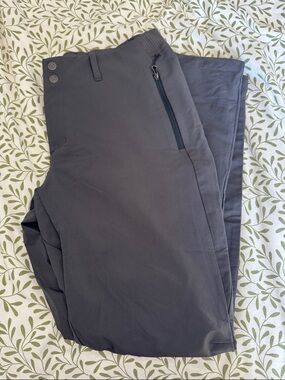 Women’s REI Activator Waterproof DWR shell Pants - Asphalt Gray